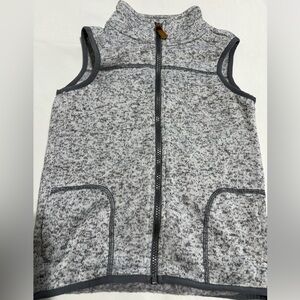Like New Carter's Boys Gray Zip-Up Vest